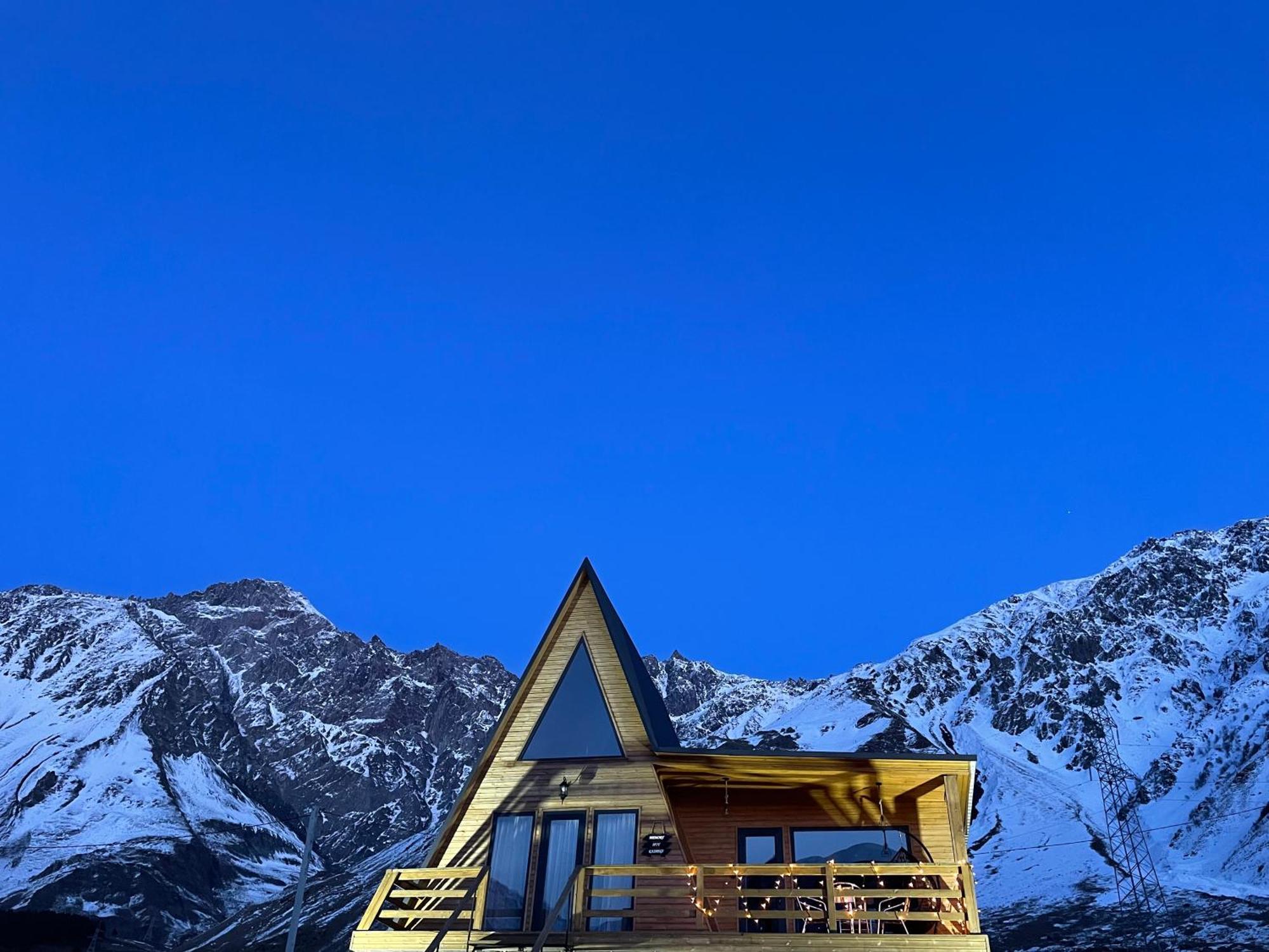 Memory Hut_Kazbegi Daire Dış mekan fotoğraf